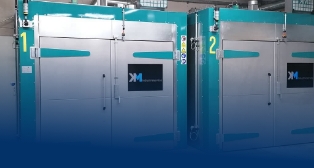 Einbrennofen KM Industrieservice